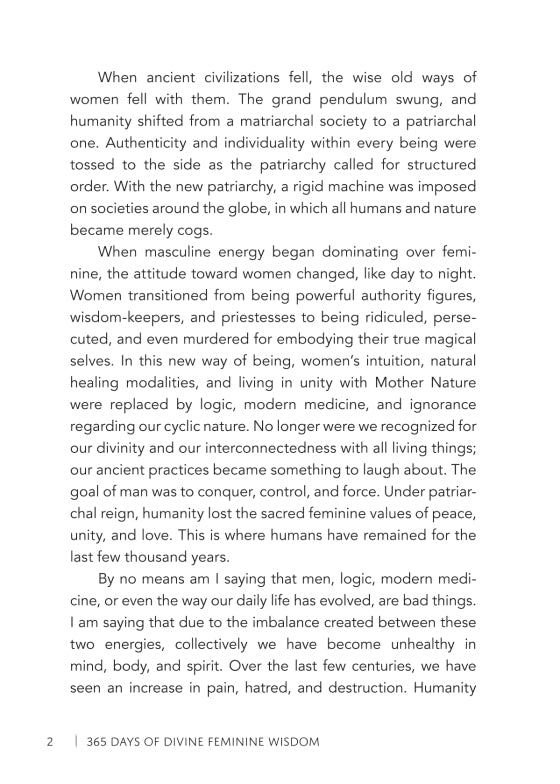 interior preview 3 of 365 Days of Divine Feminine Wisdom — Eternal Spirit