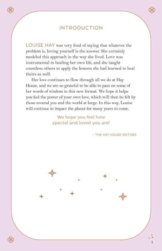 How to Love Yourself illustrating the journal's meditative design — Eternal Spirit
