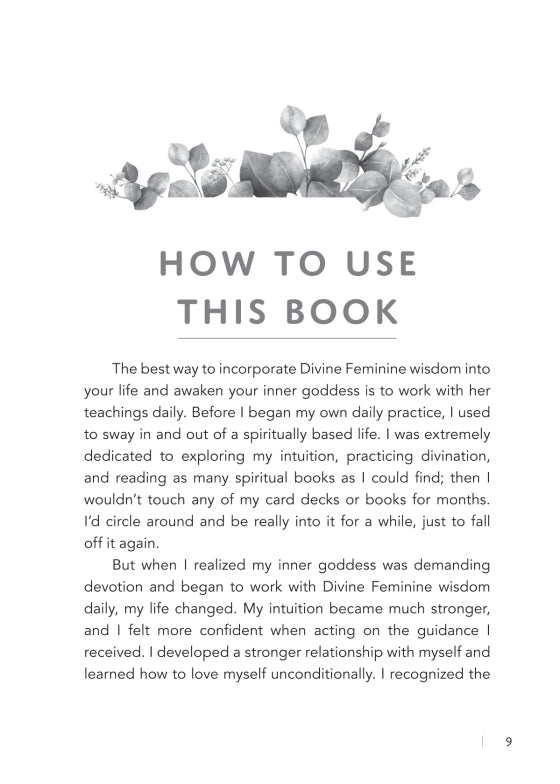 interior preview 10 of 365 Days of Divine Feminine Wisdom — Eternal Spirit