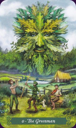 The Green Witch Tarot card revealing the deck's mystical artwork — Eternal Spirit