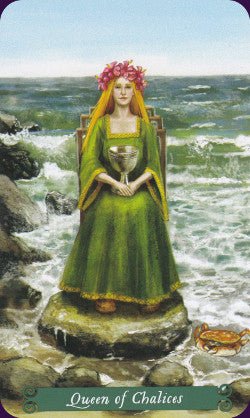 The Green Witch Tarot card celebrating the deck's unique visual language — Eternal Spirit