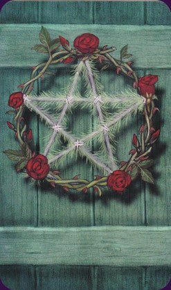 The Green Witch Tarot card illuminating the deck's rich colour palette — Eternal Spirit