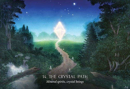 Oracle of the Hidden Worlds Oracle card revealing the deck's deeply layered symbolism — Eternal Spirit