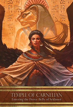 Isis Oracle card showcasing the deck's evocative imagery — Eternal Spirit