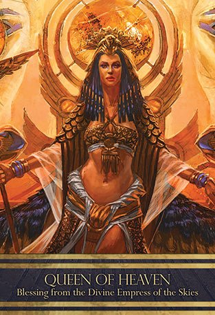 Isis Oracle card unveiling the deck's spiritual symbolism — Eternal Spirit
