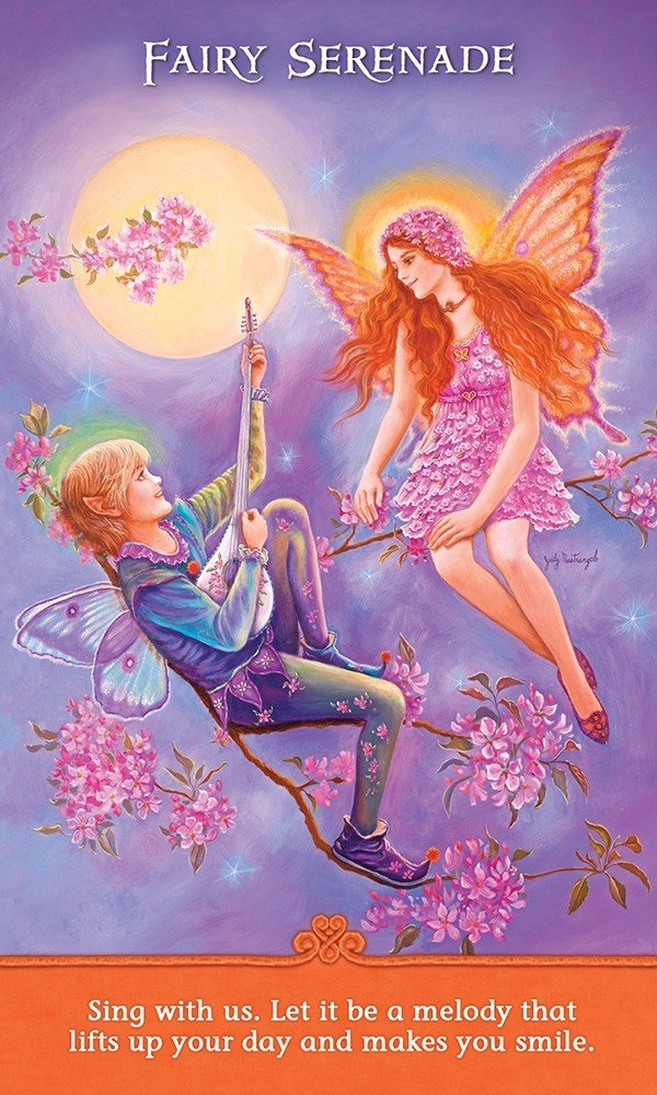 Joyful Inspirations Oracle card revealing the deck's deeply layered symbolism — Eternal Spirit