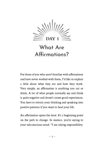 interior preview 3 of 21 Days to Unlock the Power of Affirmations — Eternal Spirit