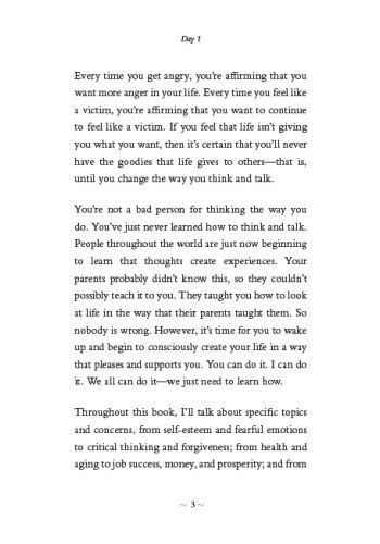 interior preview 5 of 21 Days to Unlock the Power of Affirmations — Eternal Spirit