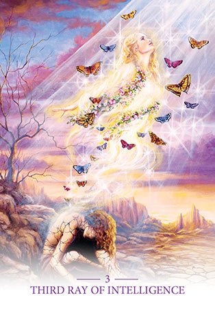 Lightworker Oracle card exhibiting the deck's transformative card art — Eternal Spirit