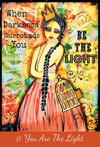 Love Your Inner Goddess Oracle card highlighting the deck's symbolic art — Eternal Spirit