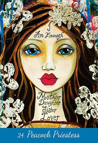 Love Your Inner Goddess Oracle card unveiling the deck's spiritual symbolism — Eternal Spirit