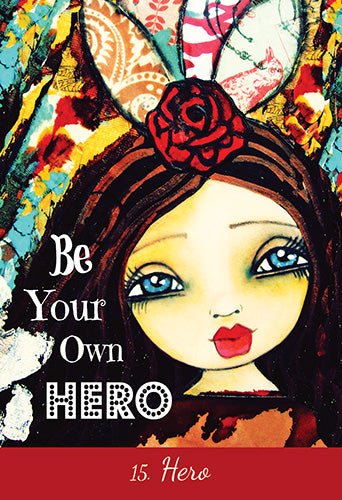 Love Your Inner Goddess Oracle card showing the deck's detailed artistic vision — Eternal Spirit