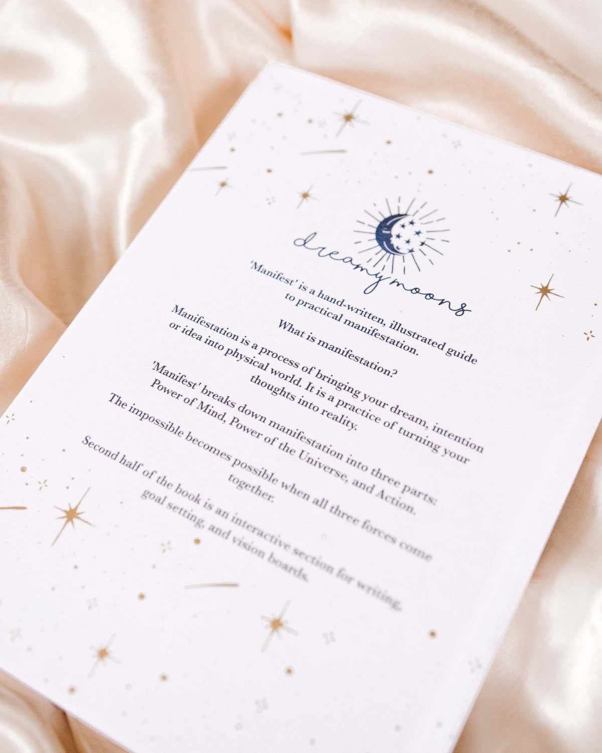 Dreamy Moons "Manifest showcasing the journal's inspirational illustrations (manifest view 15) — Eternal Spirit