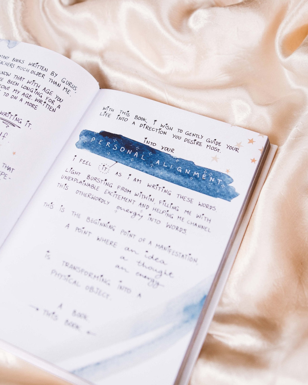 Dreamy Moons "Manifest highlighting the journal's creative page layouts (manifest view 6) — Eternal Spirit