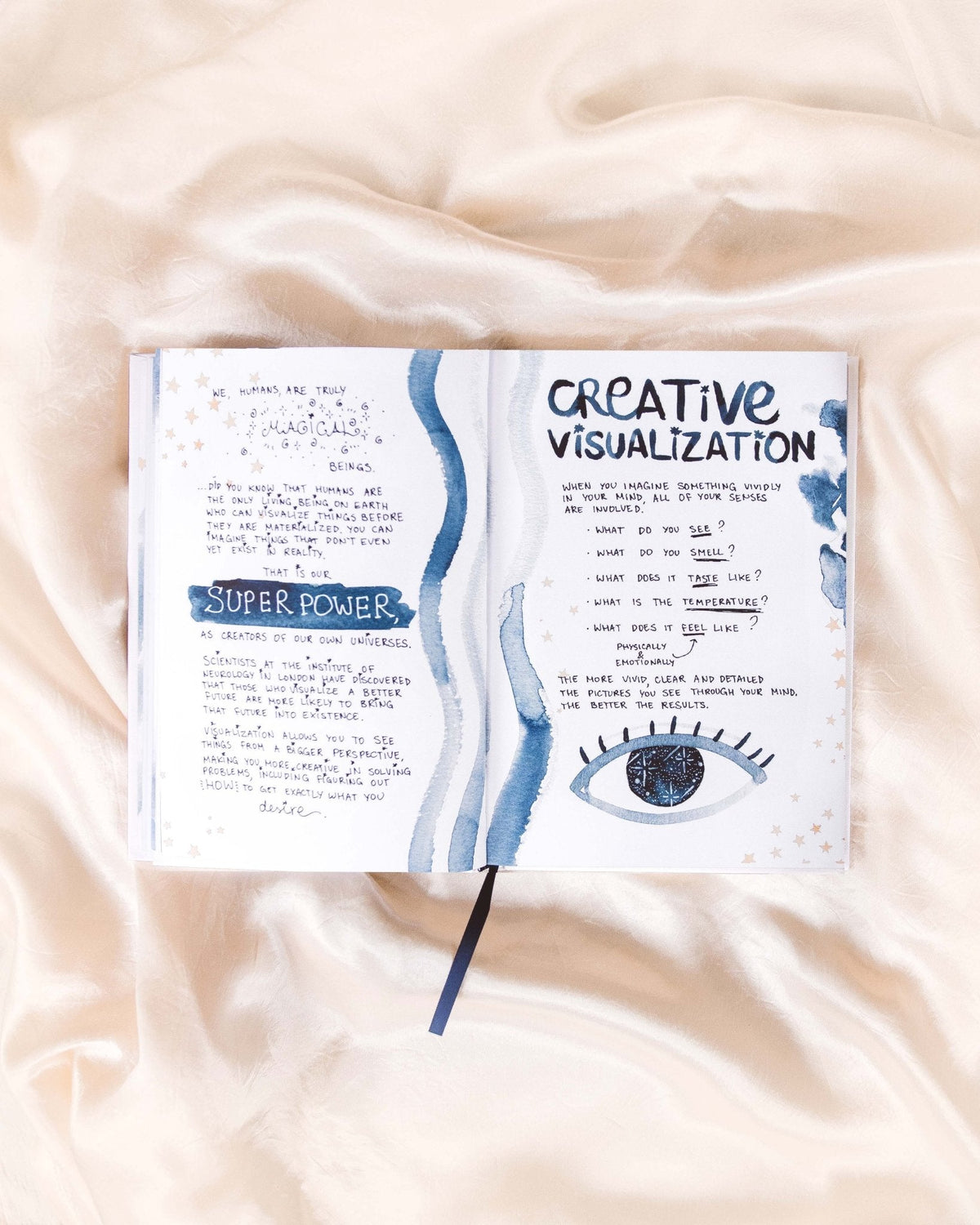 Dreamy Moons "Manifest displaying the journal's beautiful page design (manifest view 3) — Eternal Spirit