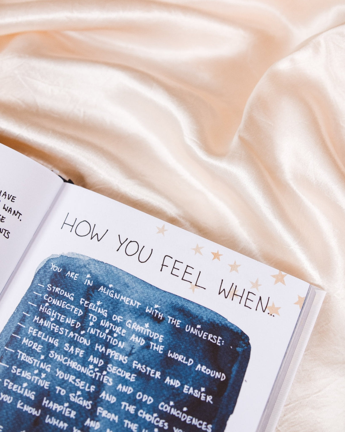 Dreamy Moons "Manifest capturing the journal's artistic page details — Eternal Spirit