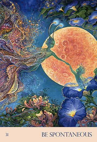 Nature's Whispers Oracle card featuring the deck's enchanting card art — Eternal Spirit