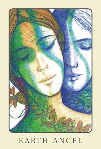 Peace Oracle card illuminating the deck's rich colour palette — Eternal Spirit