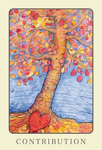 Peace Oracle card capturing the deck's intuitive artistry — Eternal Spirit
