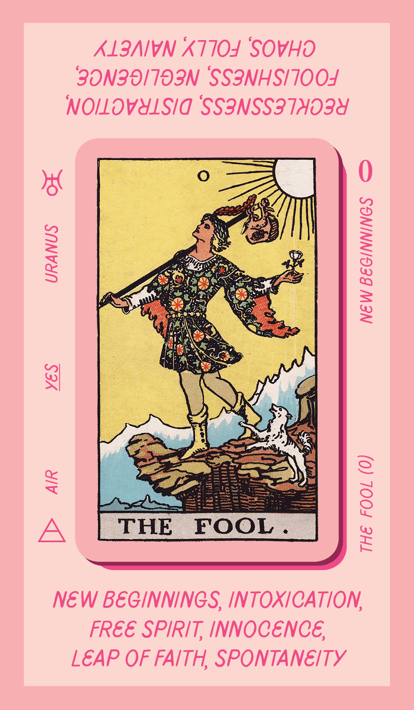 Solis Divinity Tarot (Pink Edition) card showing the deck's detailed artistic vision — Eternal Spirit