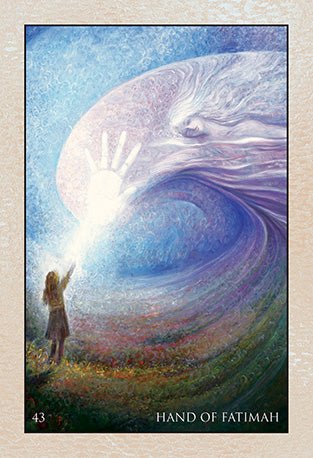 Rumi Oracle card sharing the deck's luminous illustration style — Eternal Spirit