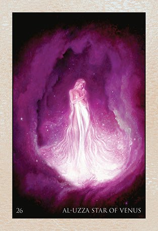 Rumi Oracle card reflecting the deck's transcendent artwork — Eternal Spirit