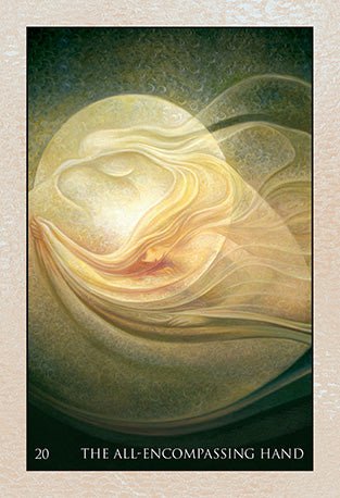 Rumi Oracle card demonstrating the deck's inspired artistry — Eternal Spirit