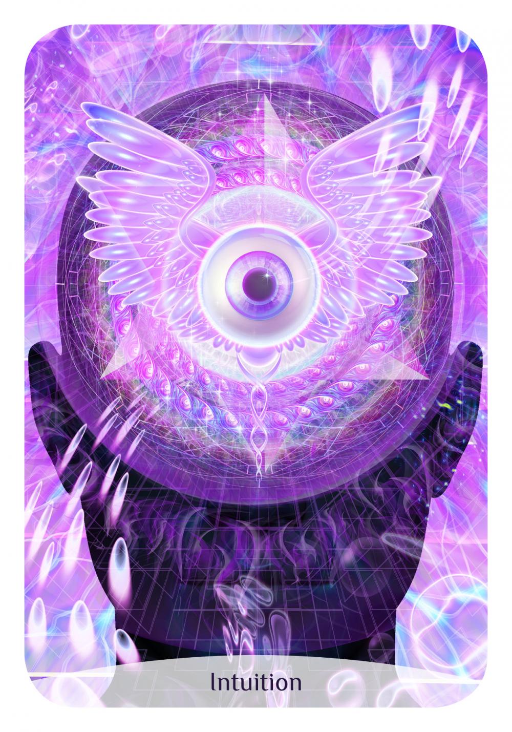 Sacred Power Reading Cards card displaying the deck's hand-painted illustrations — Eternal Spirit