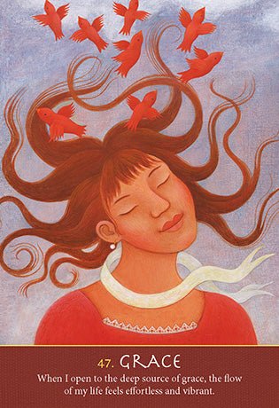 Soulful Woman Oracle card showing the deck's detailed artistic vision — Eternal Spirit