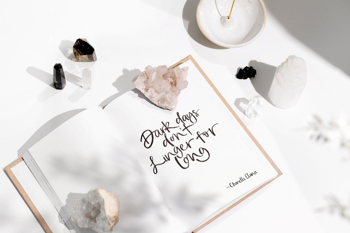 To The Heart And Back highlighting the journal's creative page layouts — Eternal Spirit