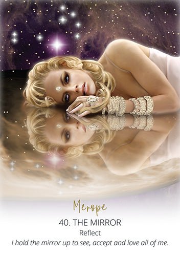 Star Temple Oracle card capturing the deck's intuitive artistry — Eternal Spirit