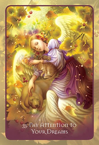 TeenAngel Oracle card highlighting the deck's symbolic art — Eternal Spirit