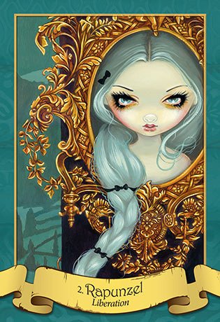 The Faerytale Oracle card revealing the deck's deeply layered symbolism — Eternal Spirit
