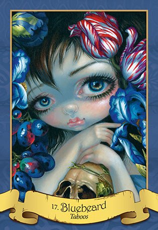 The Faerytale Oracle card portraying the deck's otherworldly aesthetic — Eternal Spirit