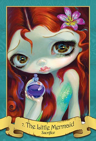 The Faerytale Oracle card exhibiting the deck's transformative card art — Eternal Spirit