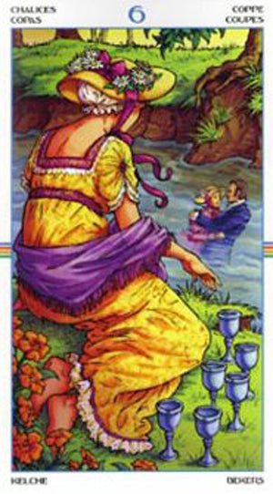 Wheel of the Year Tarot card showing the deck's detailed artistic vision — Eternal Spirit