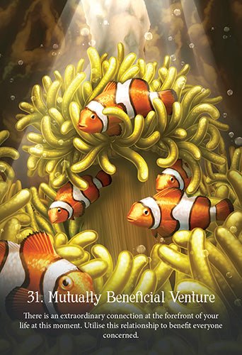 Whispers of the Ocean Oracle card exhibiting the deck's transformative card art — Eternal Spirit
