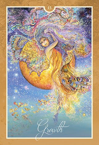 Whispers of Healing Oracle card exploring the deck's contemplative imagery — Eternal Spirit