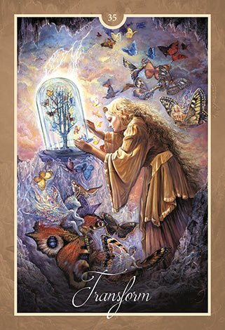Whispers of Healing Oracle card revealing the deck's deeply layered symbolism — Eternal Spirit