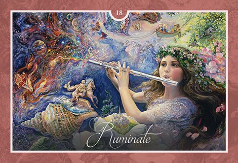 Whispers of Healing Oracle card exhibiting the deck's transformative card art — Eternal Spirit