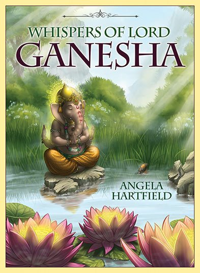 Whispers of Lord Ganesha Oracle box with golden elephant god — Eternal Spirit