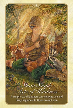 Whispers of Love Oracle card capturing the deck's intuitive artistry — Eternal Spirit