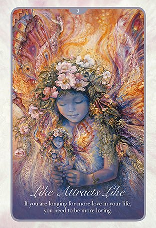 Whispers of Love Oracle card offering a glimpse of the deck's sacred imagery — Eternal Spirit