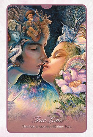Whispers of Love Oracle card exploring the deck's contemplative imagery — Eternal Spirit