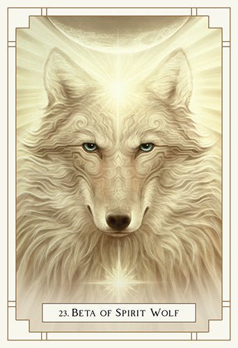White Light Oracle card showcasing the deck's evocative imagery — Eternal Spirit