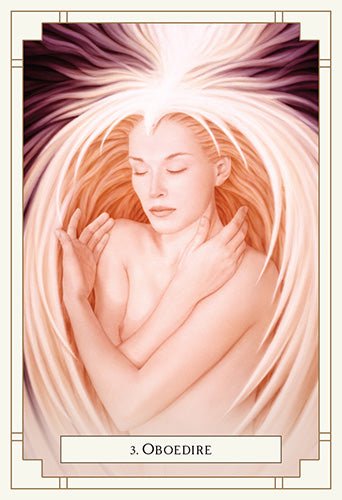 White Light Oracle card highlighting the deck's symbolic art — Eternal Spirit