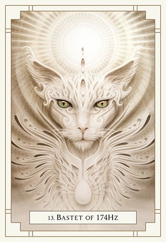 White Light Oracle card unveiling the deck's spiritual symbolism — Eternal Spirit