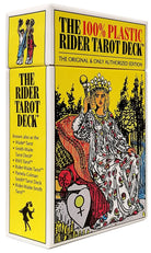 The 100% Plastic Rider Waite Tarot Deck card unveiling the deck's spiritual symbolism — Eternal Spirit
