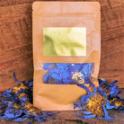 Blue Lotus Flowers, bottle detail — Eternal Spirit