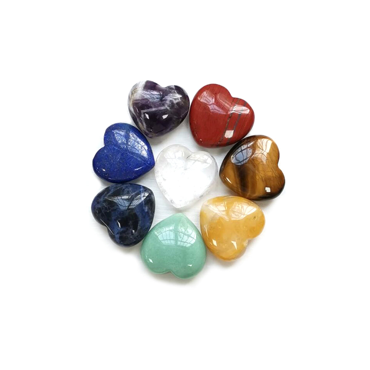 fiery orange Carnelian 40mm hand-polished heart — Eternal Spirit